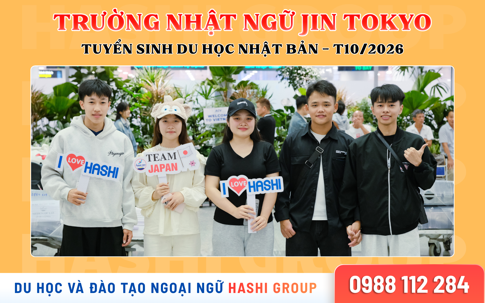 Trường Nhật ngữ Jin Tokyo tuyển sinh kỳ tháng 10/2026 – Điều kiện & học phí